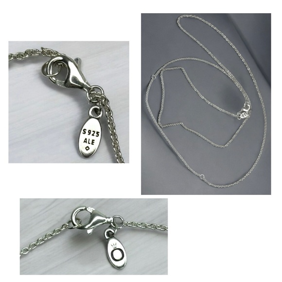 Retired Pandora Petite Memories Large Floating Locket & 2 Petite Charms - Picture 10 of 16